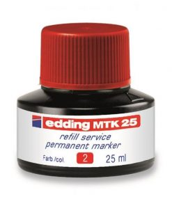 Atrament edding MTK 25 červený