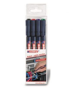Sada popisovačov na káble edding 8407/4S