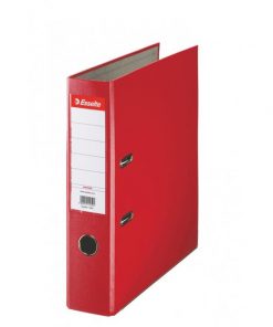 Zakladač pákový Esselte Economy 7,5cm červený