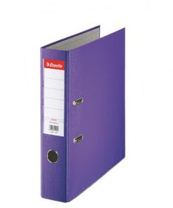 Zakladač pákový Esselte Economy 7,5cm fialový