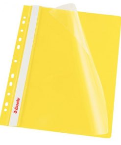 Rýchloviazač PVC s eurodierovaním Esselte VIVIDA žltý