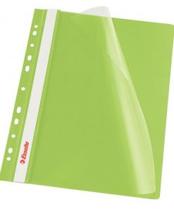 Rýchloviazač PVC s eurodierovaním Esselte VIVIDA zelený