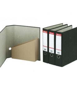 Zakladač Esselte Mramor archívny 8cm čierny