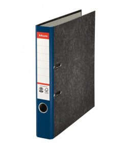 Zakladač pákový Esselte Mramor 5cm modrý