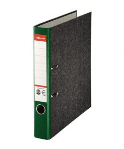 Zakladač pákový Esselte Mramor 5cm zelený