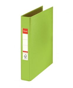 Zakladač 2-krúžkový Esselte celoplastový 4,2cm A5 VIVIDA zelený