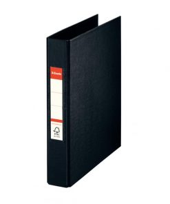 Zakladač 2-krúžkový Esselte celoplastový 4,2cm A5 VIVIDA čierny