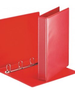 Zakladač prezentačný Esselte 5,1cm 4D-krúžkový červený