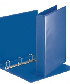 Zakladač prezentačný Esselte 5,1cm 4D-krúžkový modrý