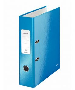 Zakladač pákový Leitz 180° WOW 8cm modrý
