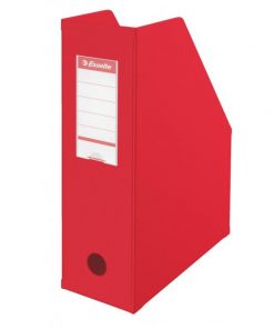 Stojan na časopisy Esselte VIVIDA 10cm červený