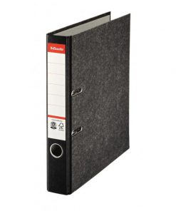 Zakladač pákový Esselte Mramor 5cm čierny