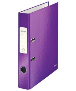 Zakladač pákový Leitz 180° WOW 5cm purpurový