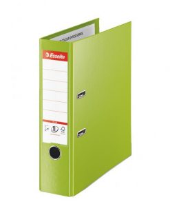 Zakladač pákový Esselte celoplastový A4 MAXI 8cm zelený