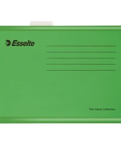 Závesný obal Esselte Classic zelený