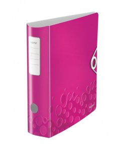 Zakladač pákový Leitz 180° Active WOW 8,2cm ružový