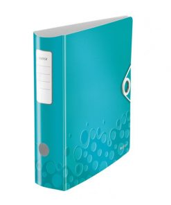 Zakladač pákový Leitz 180° Active WOW 8,2cm ľadovo modrý
