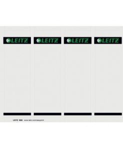 Chrbtové štítky potláčatelné pre zakladače Leitz 180° šírka chrbta 80 mm