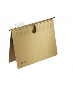 Závesný obal Leitz ALPHA s rýchloviazačom hnedý