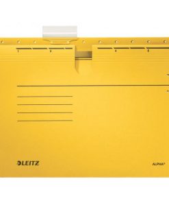 Závesný obal Leitz ALPHA s rýchloviazačom žltý