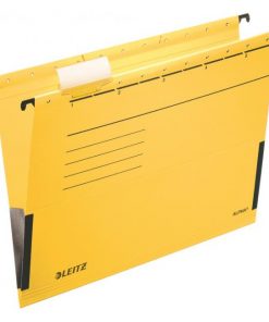 Závesný obal Leitz ALPHA s bočnicami žltý