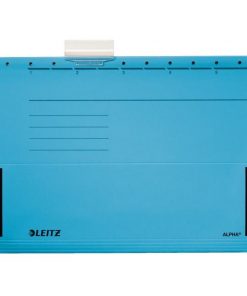 Závesný obal Leitz ALPHA s bočnicami modrý