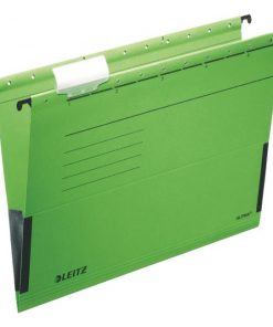 Závesný obal Leitz ALPHA s bočnicami zelený