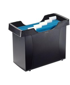 Zásobník na závesné obaly Leitz Plus čierny