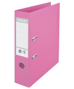 Zakladač pákový Esselte No.1 celoplastový 7,5cm Solea levanduľový