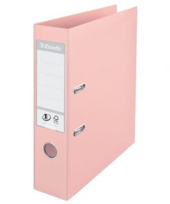 Zakladač pákový Esselte No.1 celoplastový 7,5cm Solea broskyňový