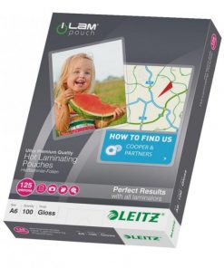 Laminovacie fólie Leitz iLAM A6, 125 mic, 100 ks