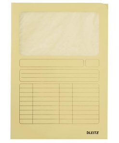 Zakladacie zložky s okienkom Esselte žlté