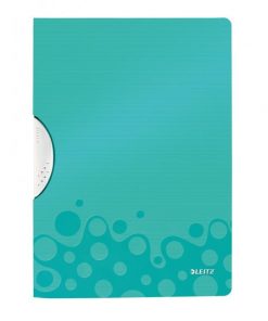 Obal s klipom plastovým Leitz WOW ľadovo modrý