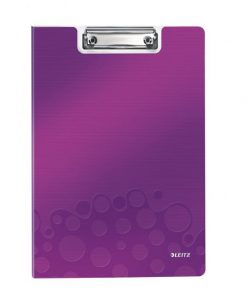 Doska s klipom Leitz WOW roztvárateľná purpurové