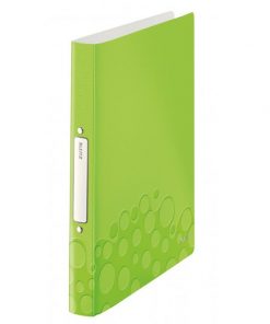 Zakladač 2-krúžkový Leitz WOW celoplastový zelený
