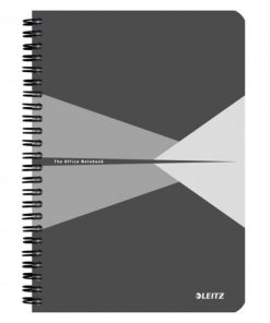 Blok College Leitz Office A5 90 listov linajkový sivý