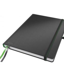 Zápisník linajkový A4 Leitz Complete čierny