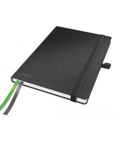 Zápisník linajkový A5 Leitz Complete čierny