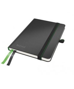 Zápisník linajkový A6 Leitz Complete čierny