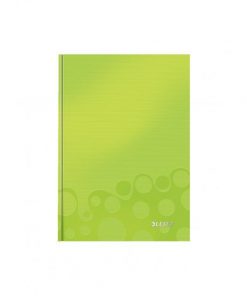 Záznamová kniha Leitz WOW A4 80 listov linajková zelená