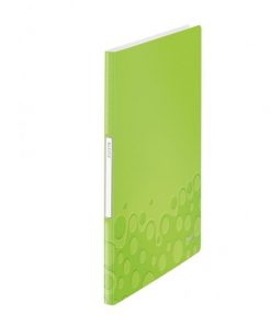 Katalógová kniha 20 Leitz WOW metalická zelená