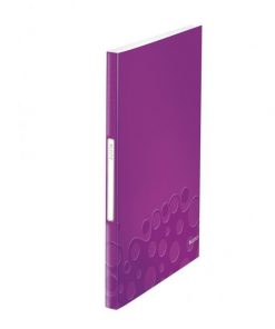 Katalógová kniha 40 Leitz WOW purpurová