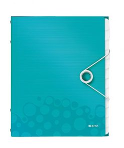 Triediaca kniha 12 Leitz WOW ľadovo modrá