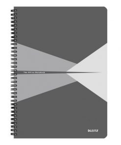 Blok College Leitz Office A4 90 listov linajkový sivý