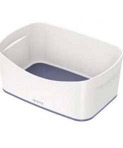 Stolný box Leitz MyBox biela/sivá