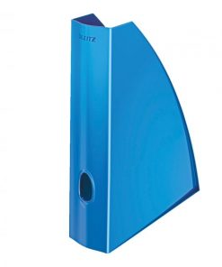 Stojan na časopisy Leitz WOW modrý