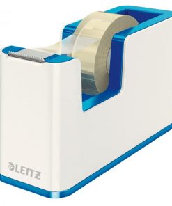 Dispenzor s páskou Leitz WOW biely/metalický modrý