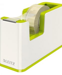 Dispenzor s páskou Leitz WOW biely/metalický zelený