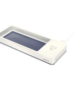 Stolový organizér s bezdrôtovým nabíjaním Leitz WOW sivá