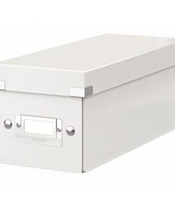 Krabica na CD Click & Store biela